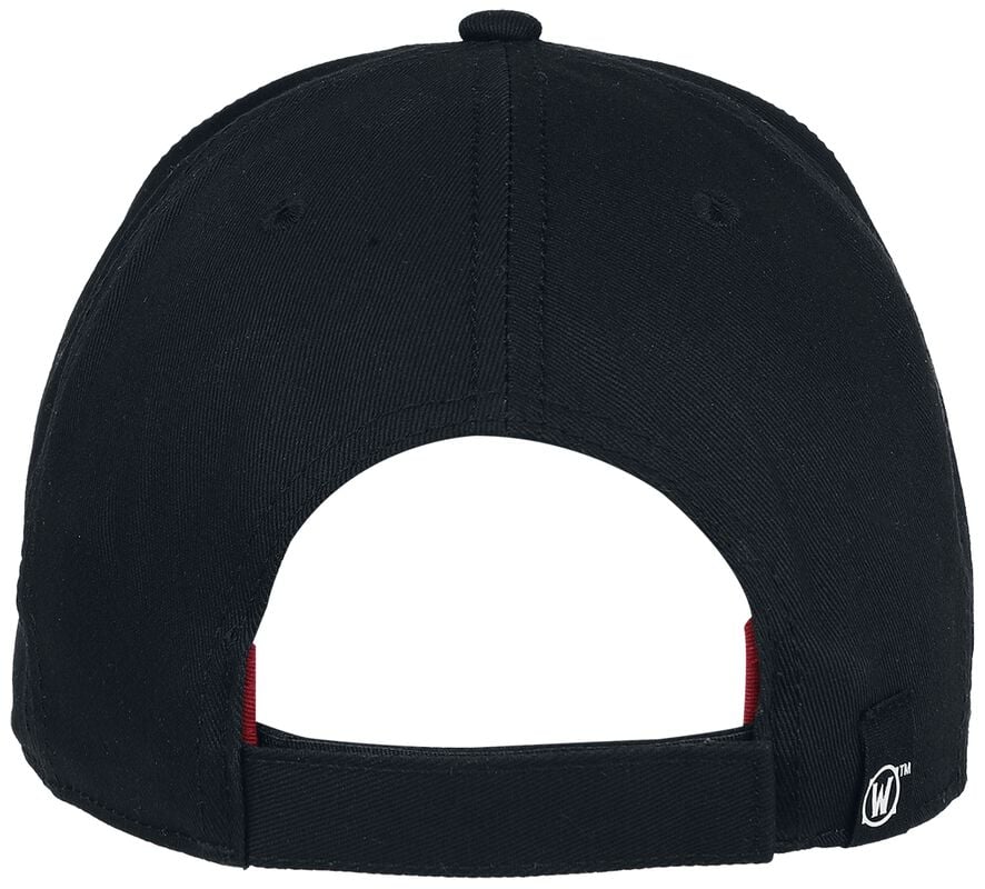 Rock Revival "Cap" Cap Black By World Of Warcraft
