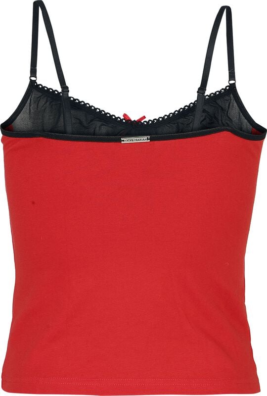 Rock Revival "Coquette" Top Red By Vive Maria