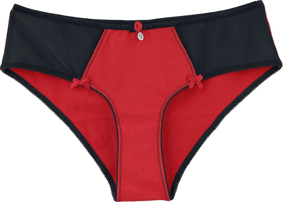 rock revival "Coquette" Underpants red by Vive Maria