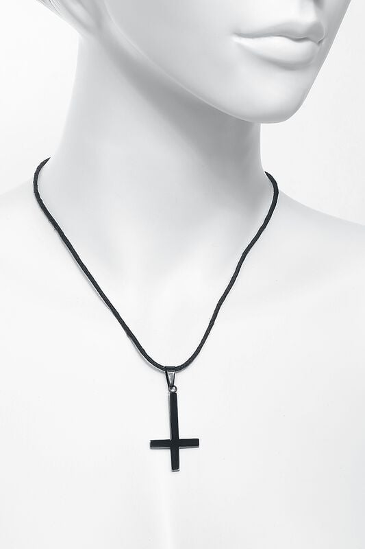 Rock Revival "Cross" Necklace Black By EtNox