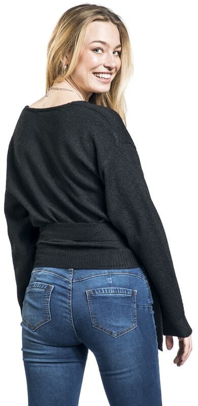 Rock Revival "Cybill" Cardigan Black By Forplay