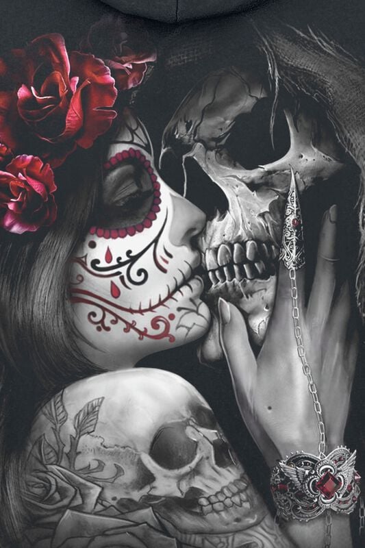 Rock Revival "Dead Kiss" Hoodie Black By Spiral