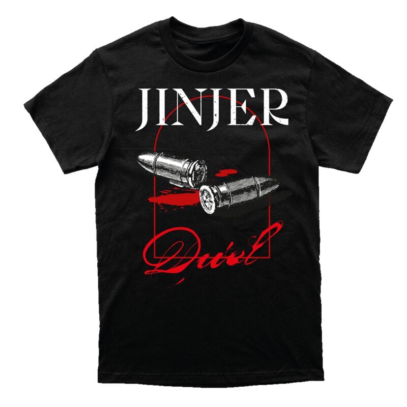 rock revival "Duel" T-Shirt black by Jinjer