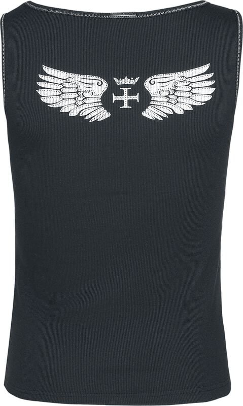 Rock Revival "Fallen Angel" Top Black By Vive Maria