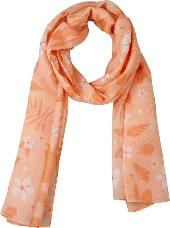 rock revival "Flowers" Cloth orange by Moana