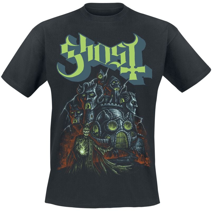 rock revival "Ghoul Castle" T-Shirt black by Ghost