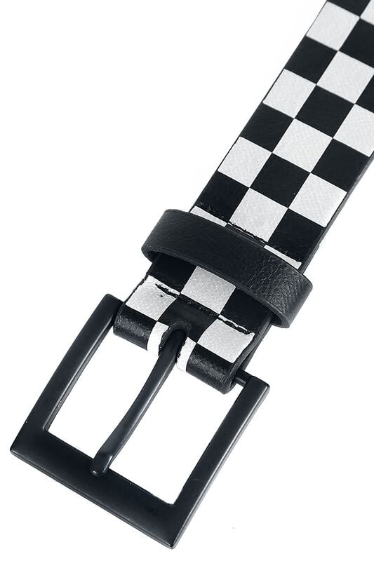 Rock Revival "Gordon" Belt Black-white By RED By EMP