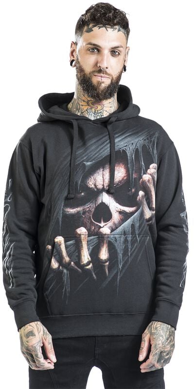 rock revival "Grim Reaper" Hoodie black by Spiral
