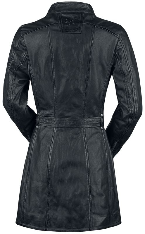 Rock Revival "GWAyleen" Leather Coat Black By Gipsy