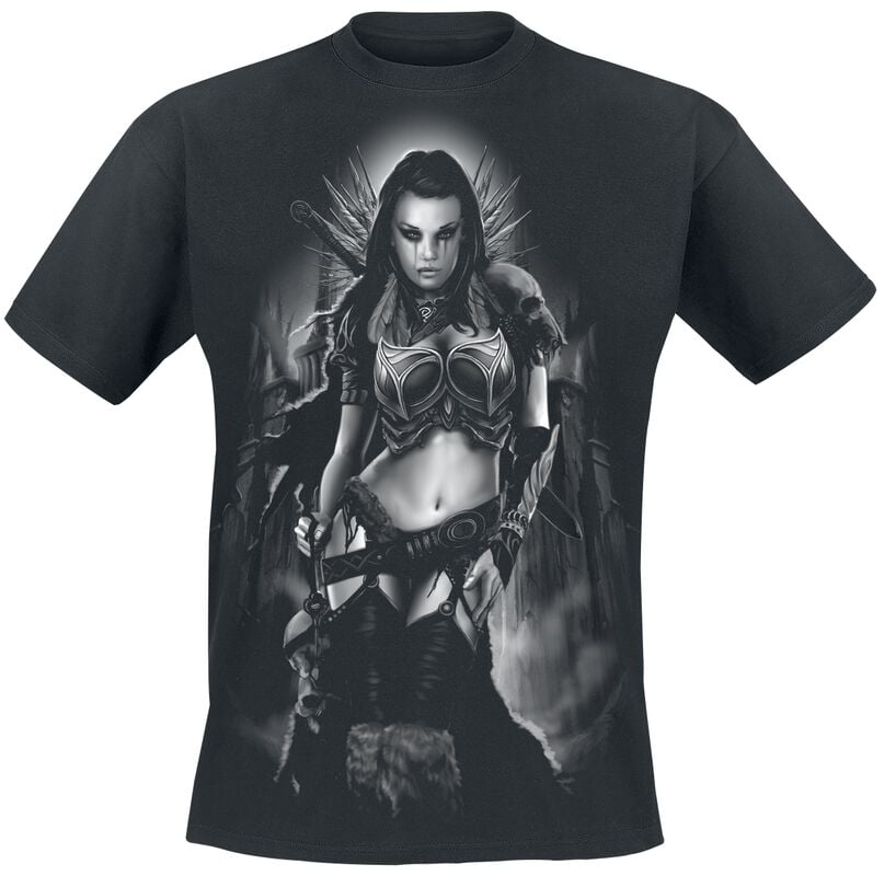 Rock Revival "Hel" T-Shirt Black By Toxic Angel