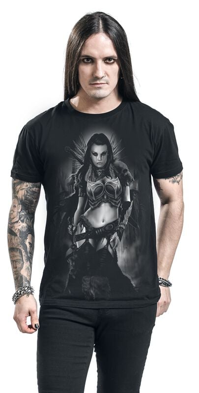 rock revival "Hel" T-Shirt black by Toxic Angel
