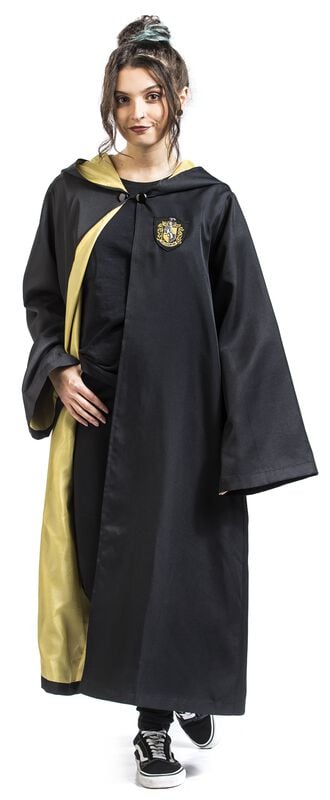 Rock Revival "Hufflepuff" Cape Black By Harry Potter