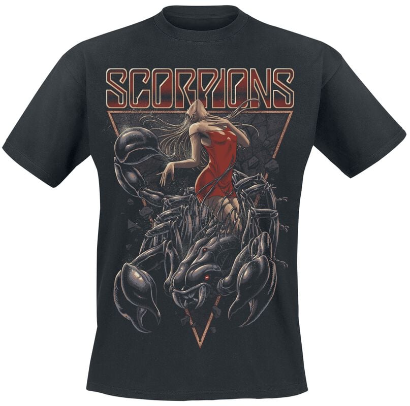 rock revival "Hurricane" T-Shirt black by Scorpions