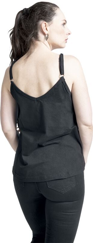 Rock Revival "Ianara Top" Top Black By Heartless