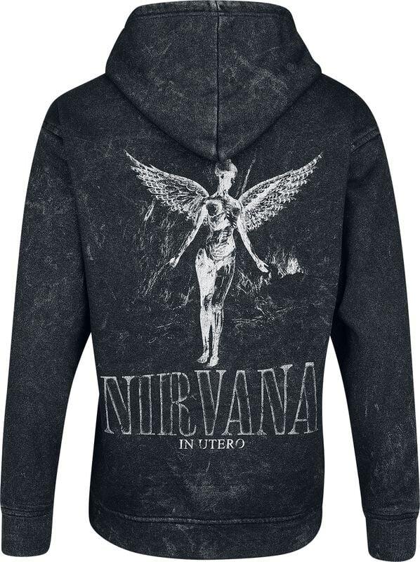 Rock Revival "In Utero" Hoodie Black By Nirvana