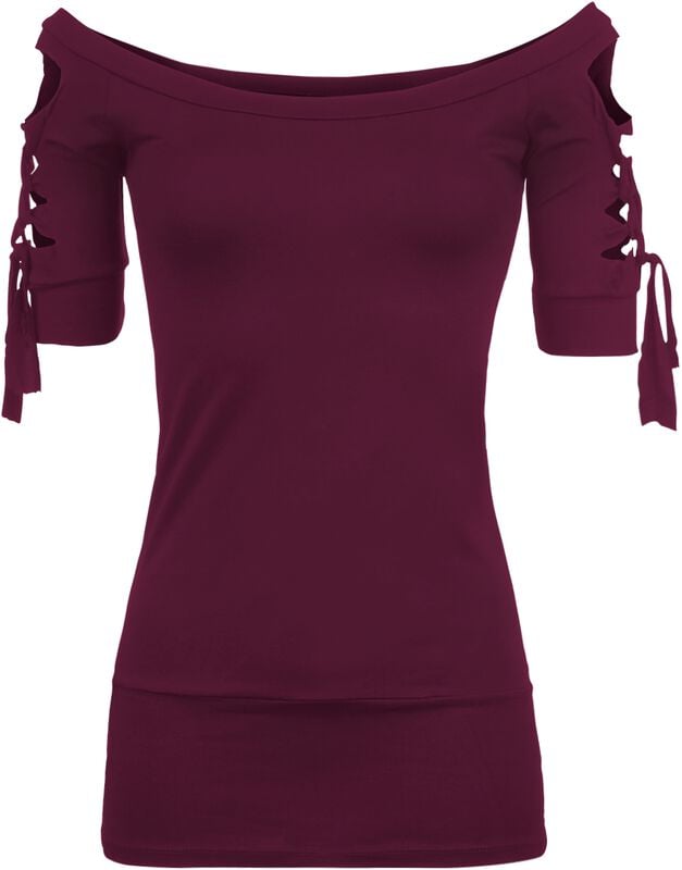 Rock Revival "Kork" T-Shirt Burgundy By Outer Vision