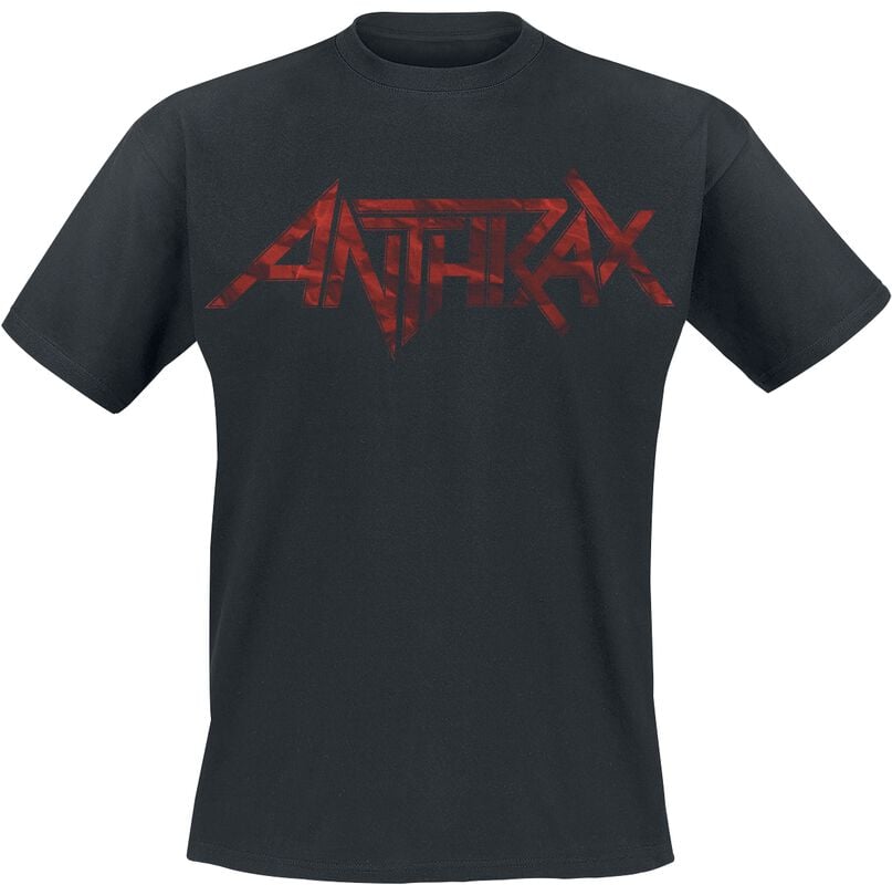rock revival "Large Logo" T-Shirt black by Anthrax