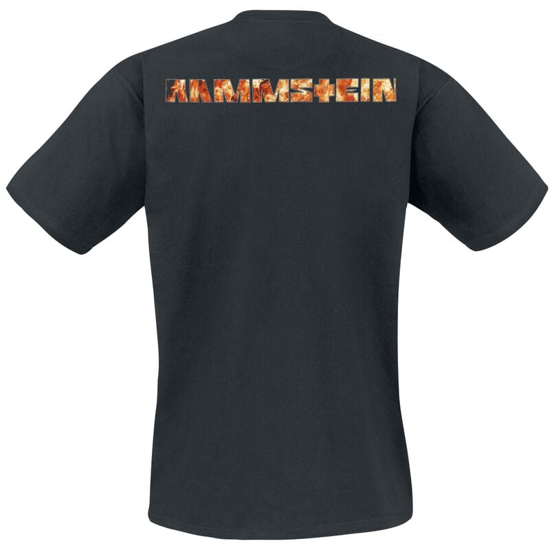 Rock Revival "Lava Logo" T-Shirt Black By Rammstein