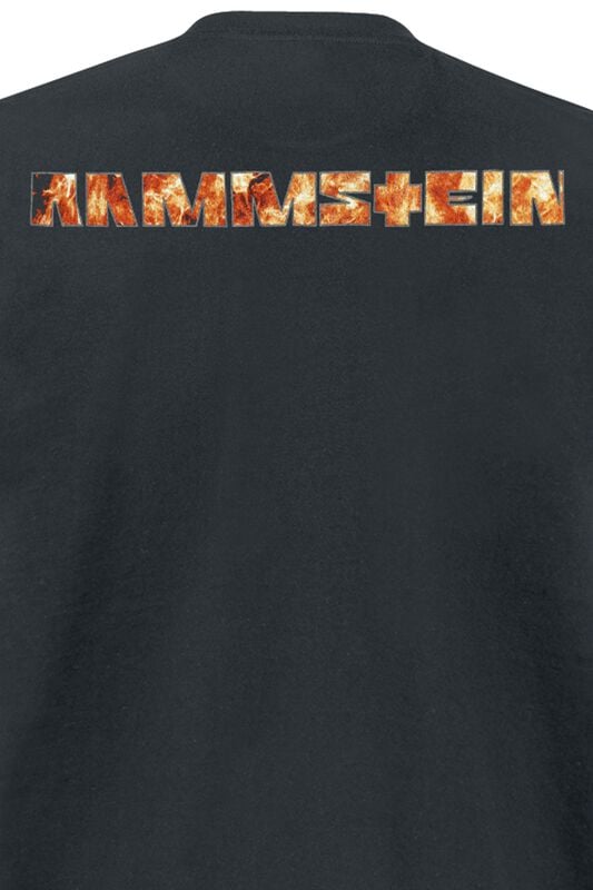 Rock Revival "Lava Logo" T-Shirt Black By Rammstein