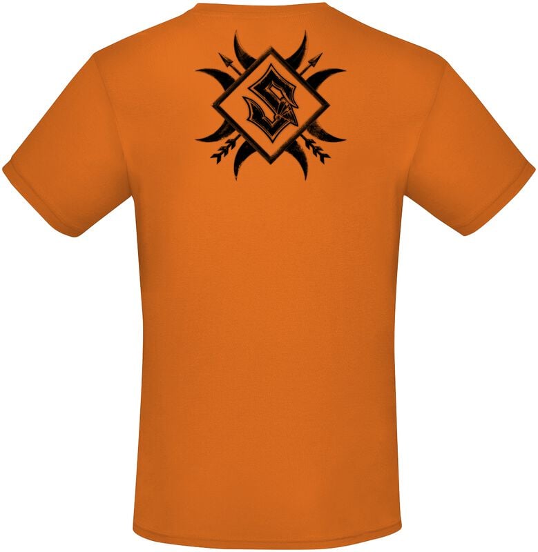 Rock Revival "Legends" T-Shirt Orange By Sabaton