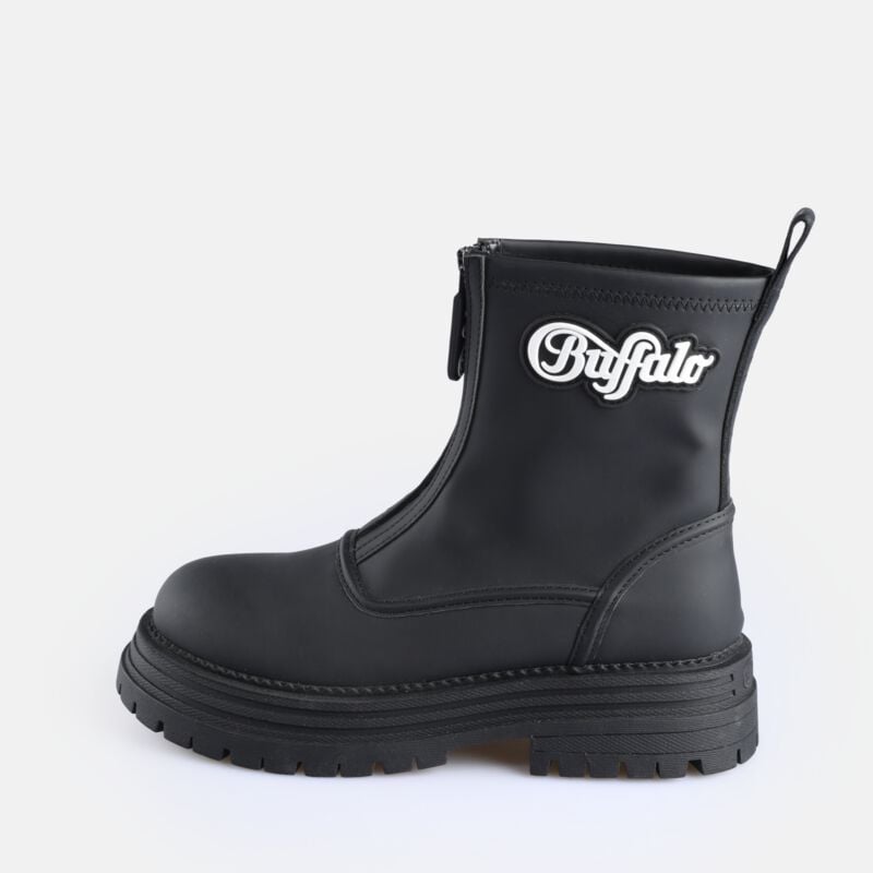 Rock Revival "LENNOX RAIN ZIP" Boot Black By Buffalo