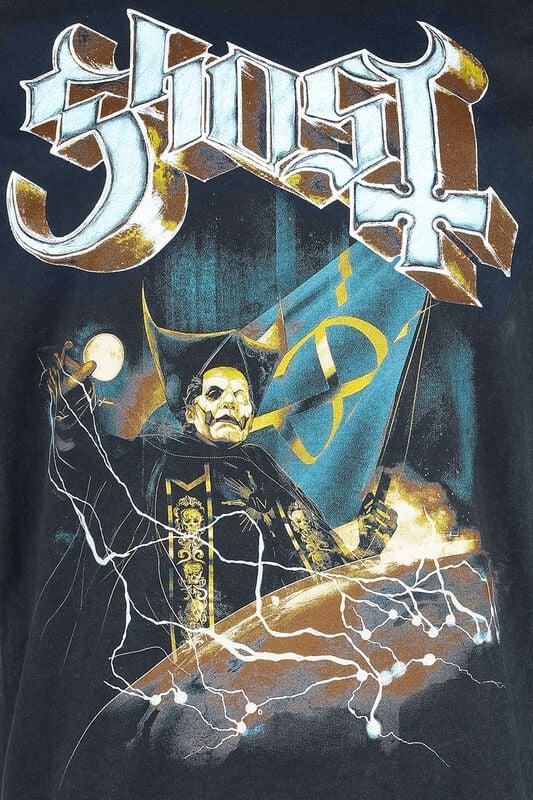 Rock Revival "Lightning" T-Shirt Dark Grey By Ghost