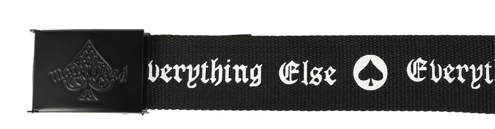 Rock Revival "Logo" Belt Black By Motörhead