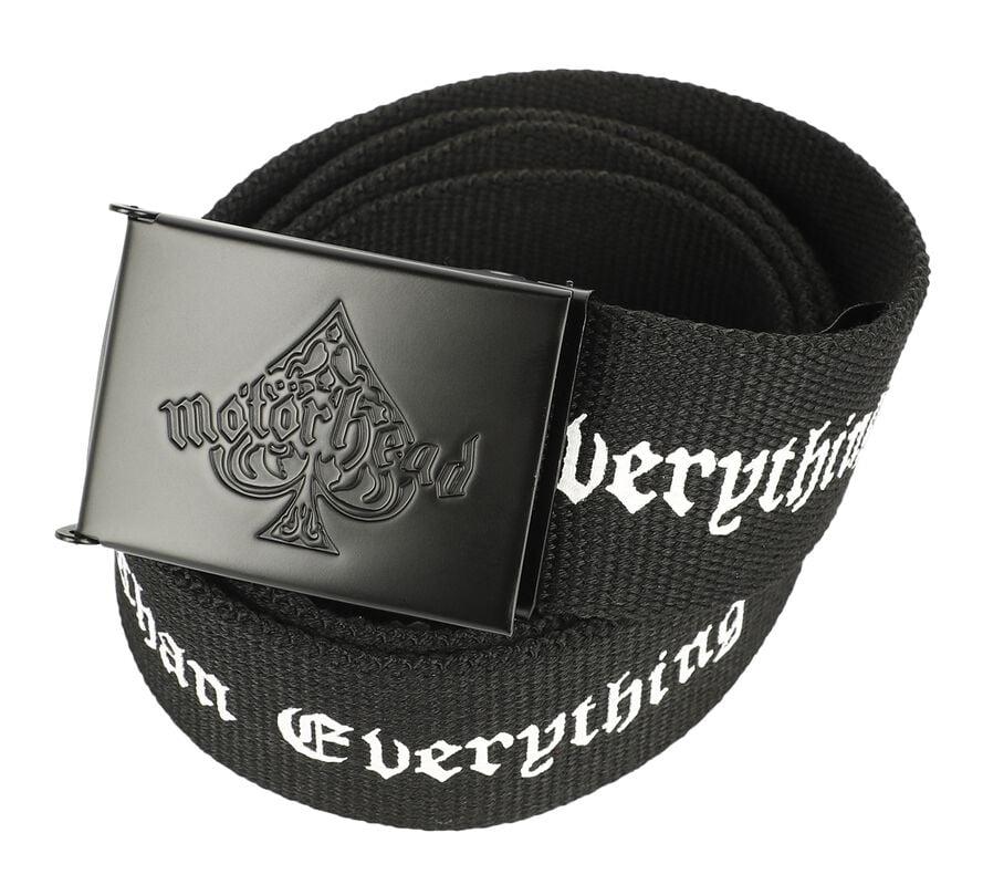rock revival "Logo" Belt black by Motörhead