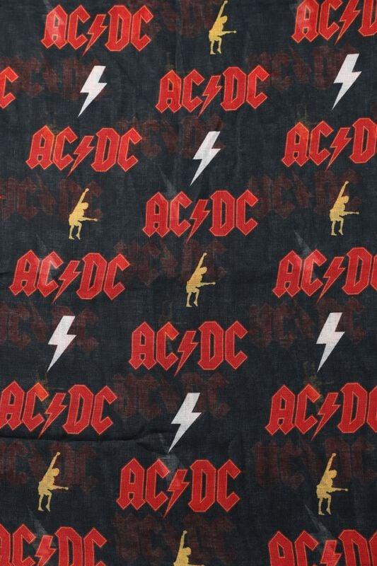 Rock Revival "Logo" Cloth Black-red By AC/DC