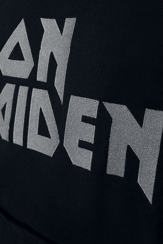 Rock Revival "Logo" Hoodie Black-grey By Iron Maiden