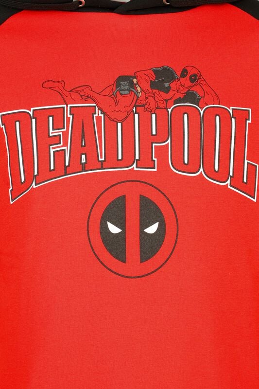 Rock Revival "Logo" Hoodie Red-black By Deadpool