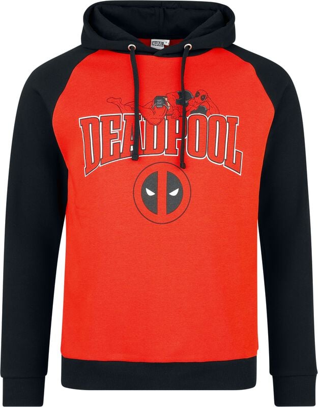 rock revival "Logo" Hoodie red-black by Deadpool