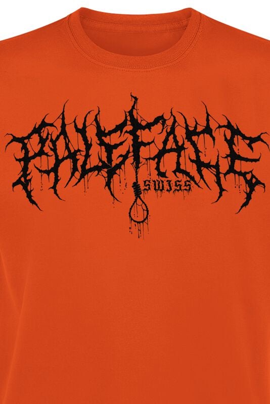 Rock Revival "Logo" T-Shirt Orange By Paleface Swiss
