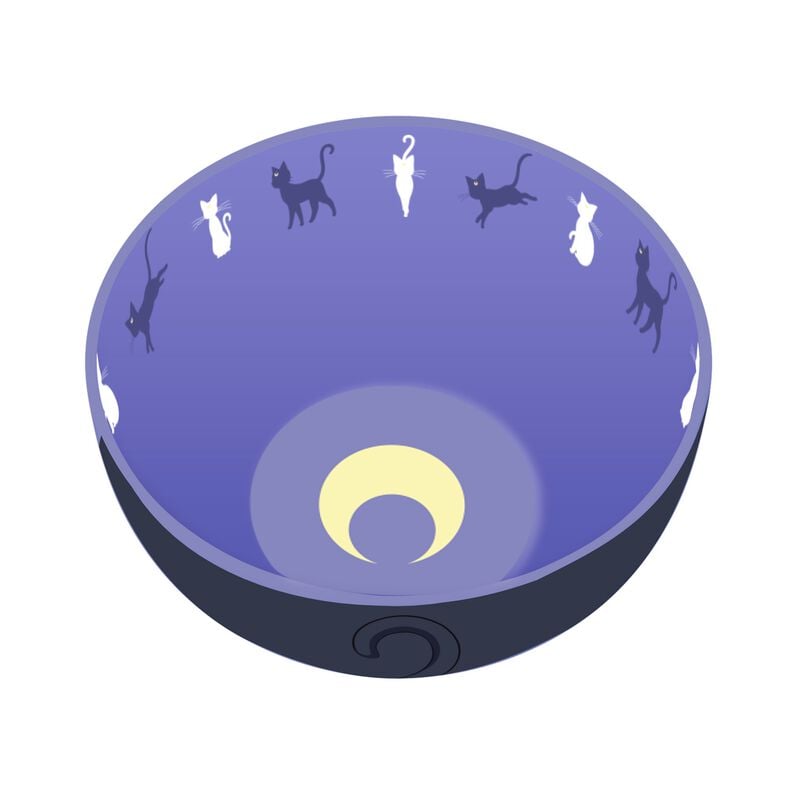 Rock Revival "Luna" Bowl Blue By Sailor Moon