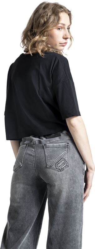 Rock Revival "Luna" T-Shirt Black By Sailor Moon