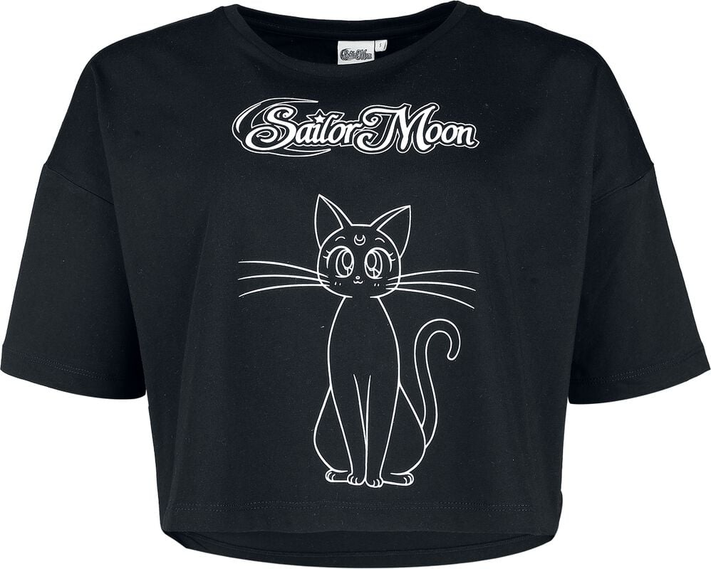 rock revival "Luna" T-Shirt black by Sailor Moon