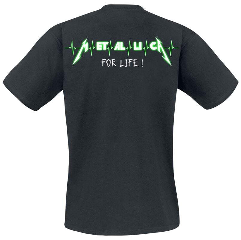 Rock Revival "M Pulse" T-Shirt Black By Metallica
