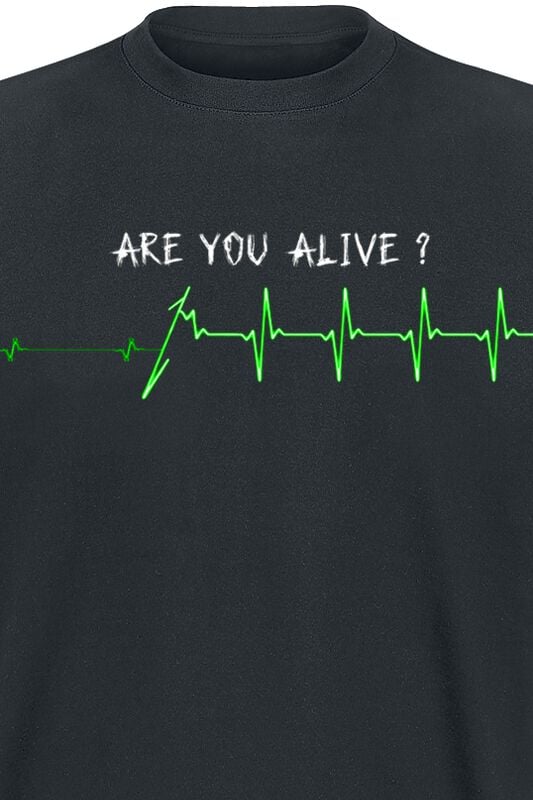 Rock Revival "M Pulse" T-Shirt Black By Metallica