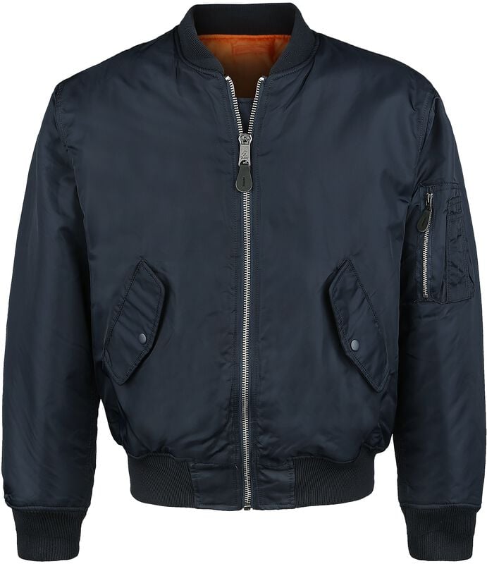 rock revival "MA1" Bomber Jacket navy by Brandit