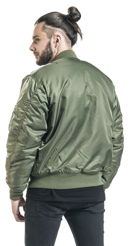 Rock Revival "MA1" Bomber Jacket Olive By Brandit