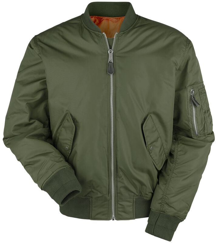 Rock Revival "MA1" Bomber Jacket Olive By Brandit