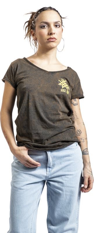 Rock Revival "Magnetic" T-Shirt Brown By Wage War