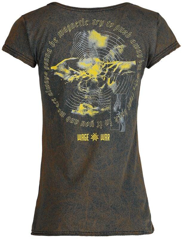 rock revival "Magnetic" T-Shirt brown by Wage War