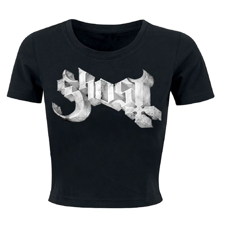rock revival "Marble Logo" T-Shirt black by Ghost