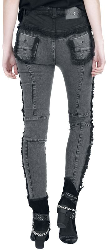 Rock Revival "Megan" Jeans Grey By Rock Rebel By EMP