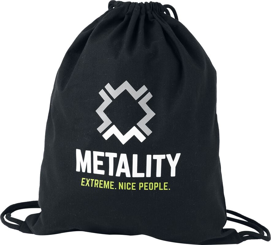 rock revival "Metality Gym Bag" Gym Bag black