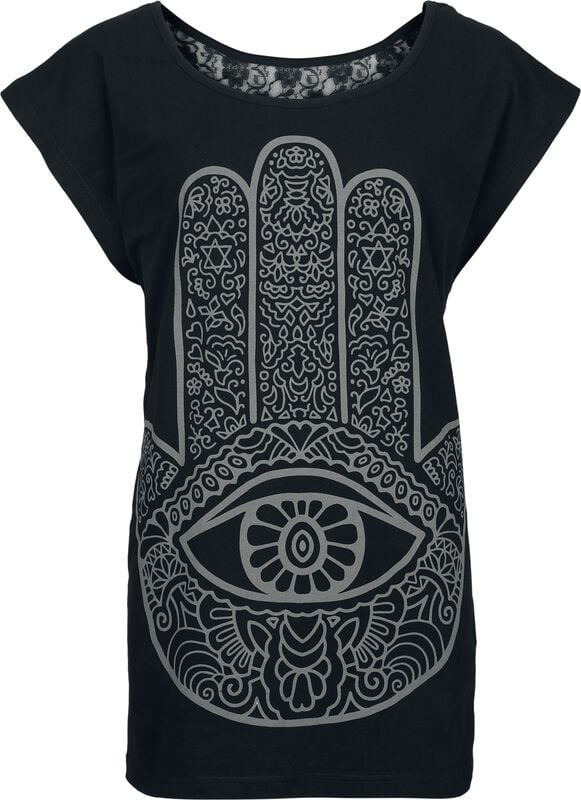 rock revival "Mystic Top" T-Shirt black by Innocent