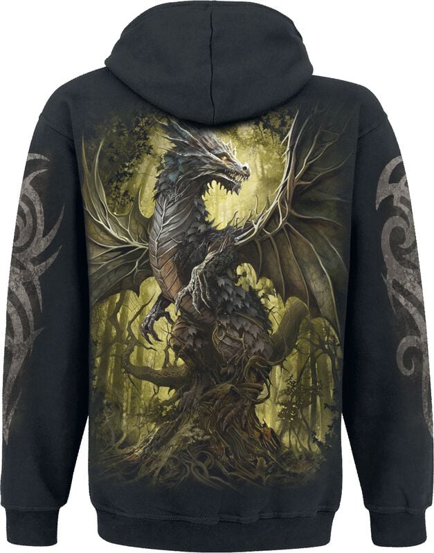 Rock Revival "Oak Dragon" Hoodie Black By Spiral