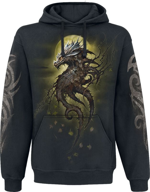Rock Revival "Oak Dragon" Hoodie Black By Spiral