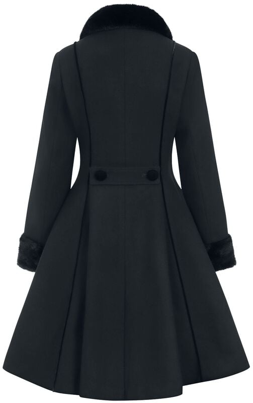 Rock Revival "Olwin Coat" Coat Black By Hell Bunny